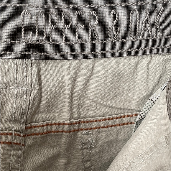 Copper & Oak Supply Co. Men's Venture Ripstop Stretch Cargo Short 36 Tan / Z8 - Picture 7 of 12
